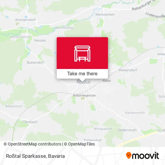 Карта Roßtal Sparkasse
