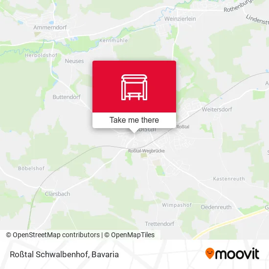 Карта Roßtal Schwalbenhof