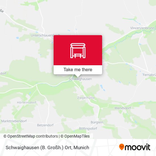 Schwaighausen (B. Großh.) Ort map