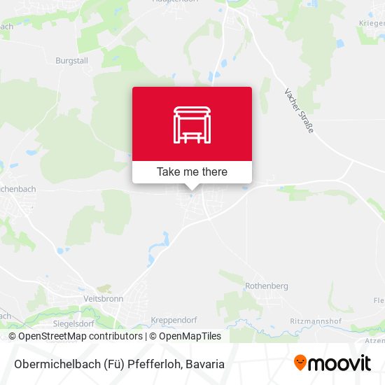 Obermichelbach (Fü) Pfefferloh map
