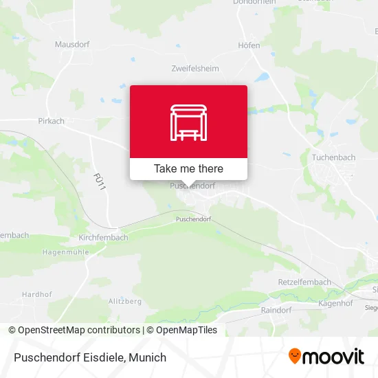 Карта Puschendorf Eisdiele