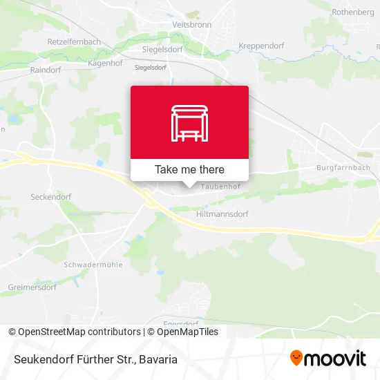Карта Seukendorf Fürther Str.