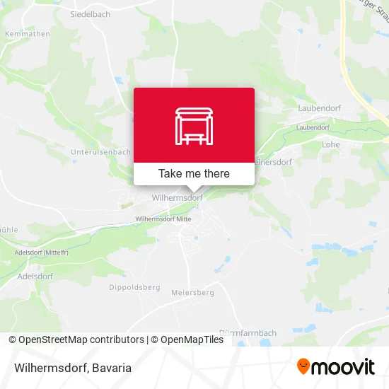 Карта Wilhermsdorf
