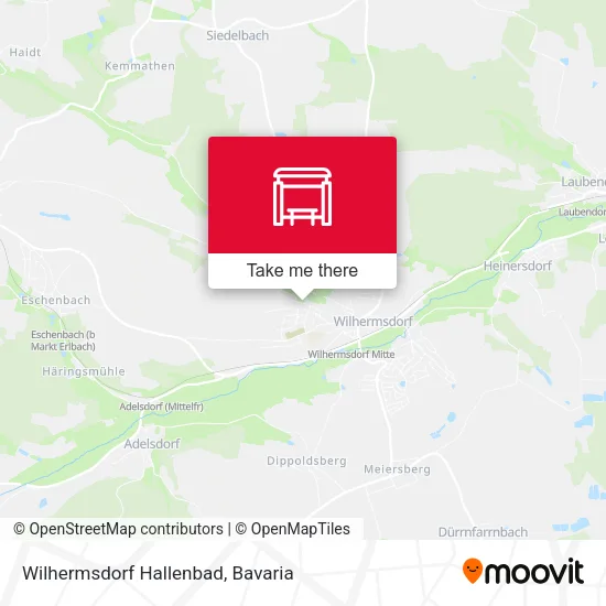 Карта Wilhermsdorf Hallenbad