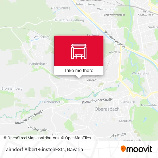 Карта Zirndorf Albert-Einstein-Str.