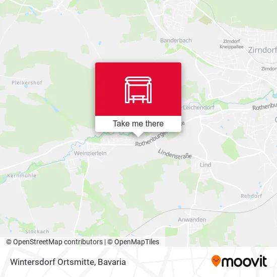Карта Wintersdorf Ortsmitte
