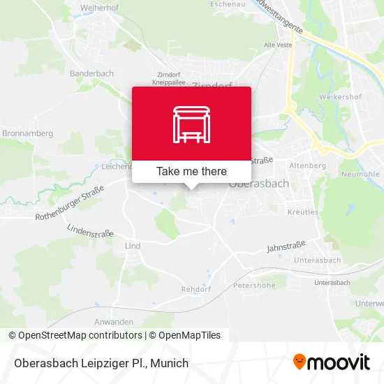 Карта Oberasbach Leipziger Pl.