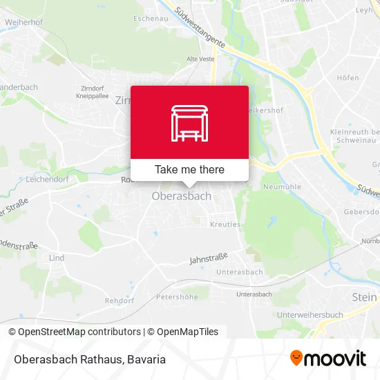 Карта Oberasbach Rathaus