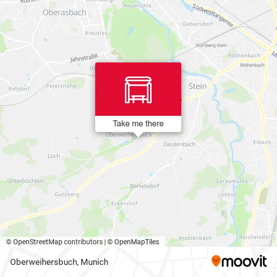 Карта Oberweihersbuch