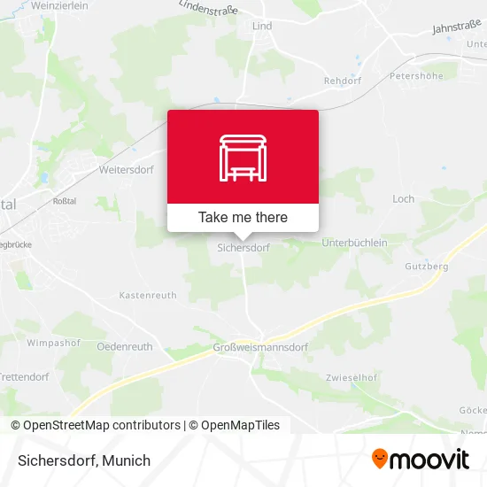 Карта Sichersdorf