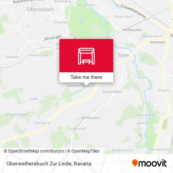 Oberweihersbuch Zur Linde map