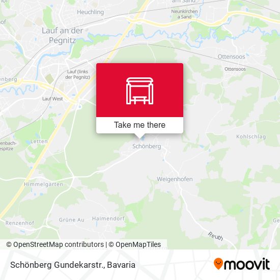 Schönberg Gundekarstr. map