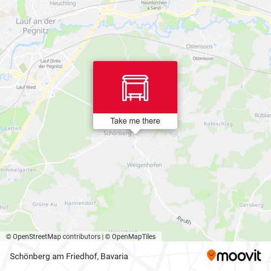 Schönberg  am Friedhof map