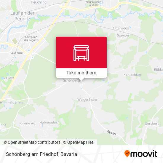 Schönberg  am Friedhof map