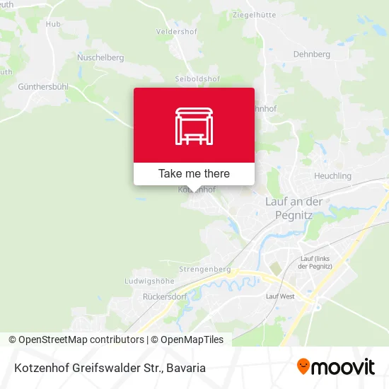 Карта Kotzenhof Greifswalder Str.