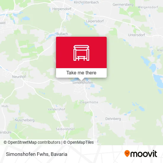 Карта Simonshofen Fwhs