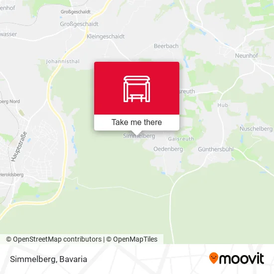 Карта Simmelberg