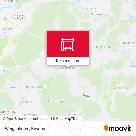 Карта Weigenhofen