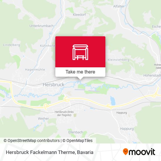 Hersbruck Fackelmann Therme map