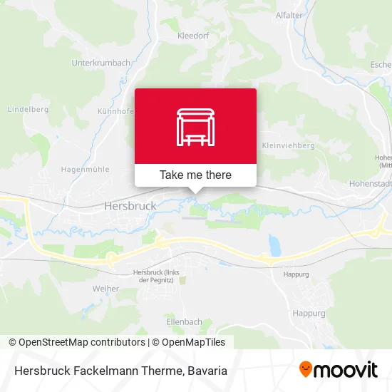 Карта Hersbruck Fackelmann Therme