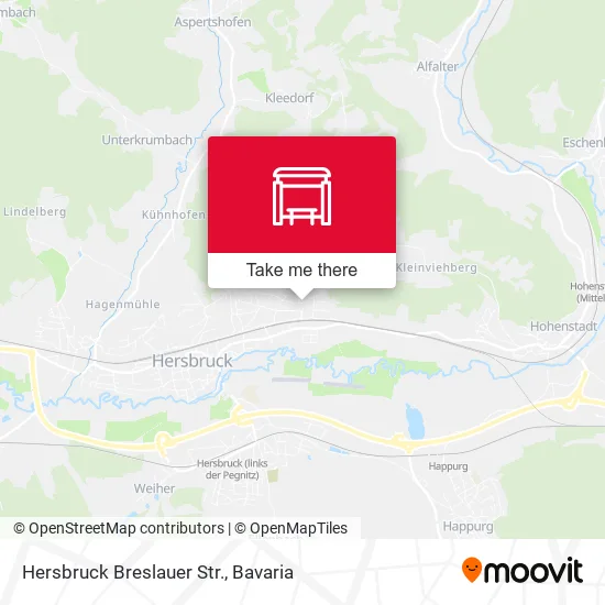 Карта Hersbruck Breslauer Str.