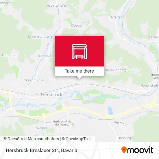 Hersbruck Breslauer Str. map