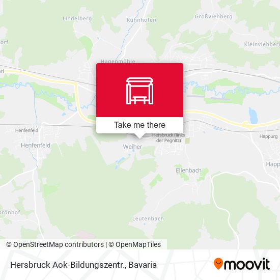 Hersbruck Aok-Bildungszentr. map