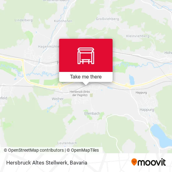 Карта Hersbruck Altes Stellwerk
