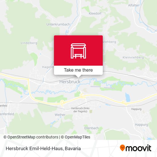 Hersbruck Emil-Held-Haus map