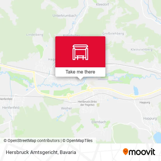 Карта Hersbruck Amtsgericht