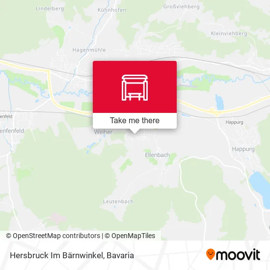 Карта Hersbruck Im Bärnwinkel