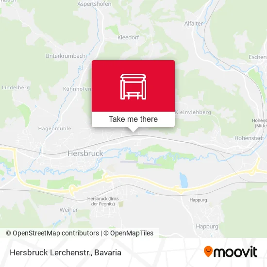 Карта Hersbruck Lerchenstr.