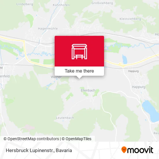 Карта Hersbruck Lupinenstr.