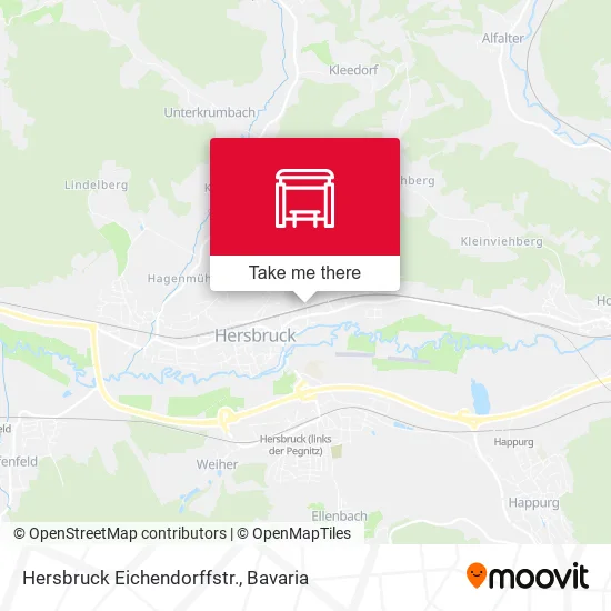 Карта Hersbruck Eichendorffstr.