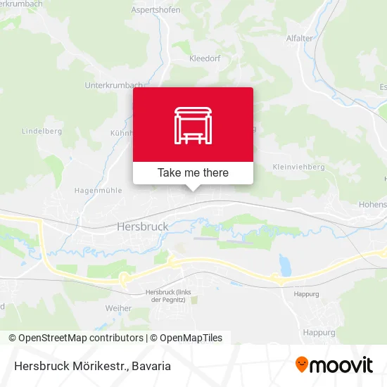Карта Hersbruck Mörikestr.