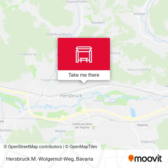 Карта Hersbruck M.-Wolgemut-Weg