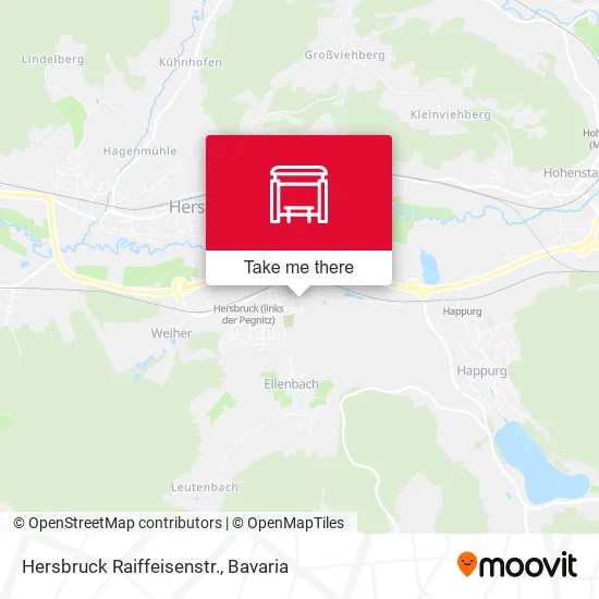 Карта Hersbruck Raiffeisenstr.