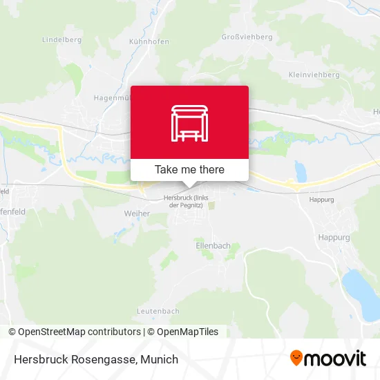 Карта Hersbruck Rosengasse