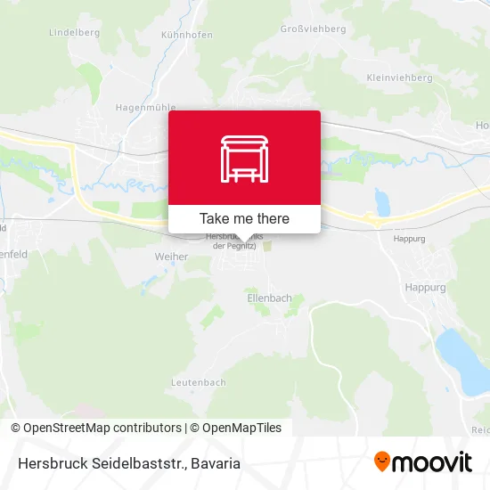 Карта Hersbruck Seidelbaststr.