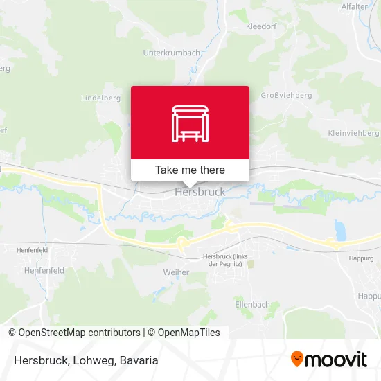 Карта Hersbruck, Lohweg