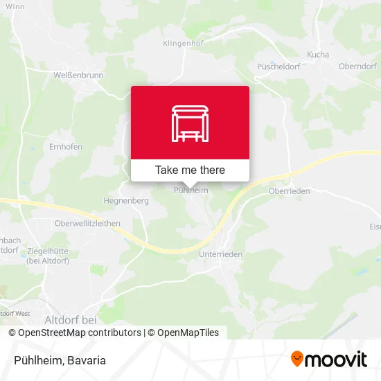 Карта Pühlheim