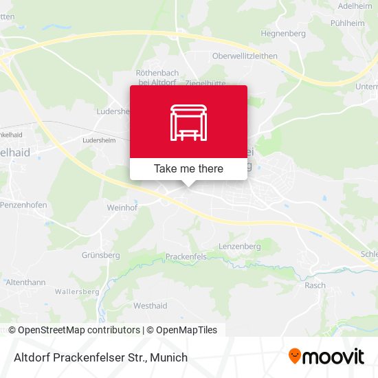 Altdorf Prackenfelser Str. map