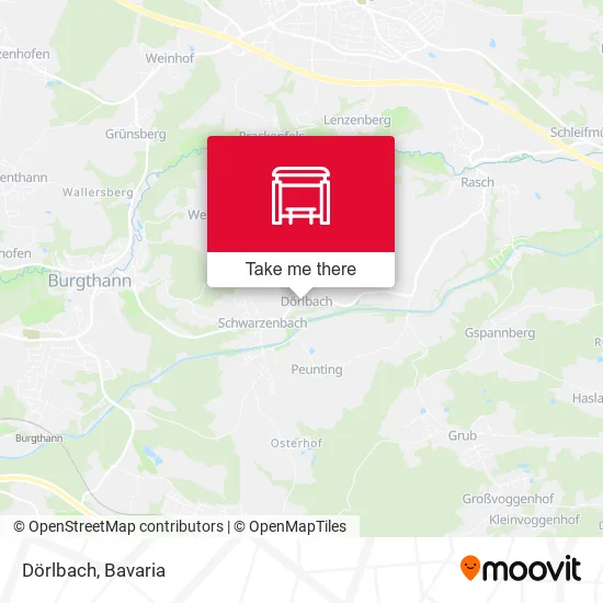 Карта Dörlbach