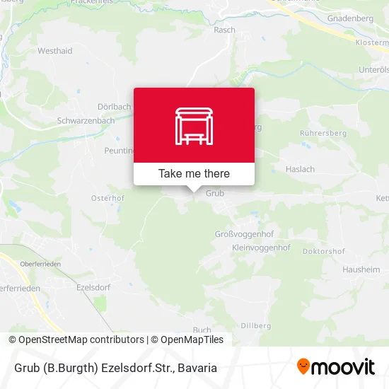 Карта Grub (B.Burgth) Ezelsdorf.Str.
