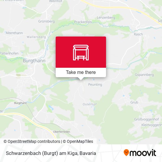 Schwarzenbach (Burgt) am Kiga map
