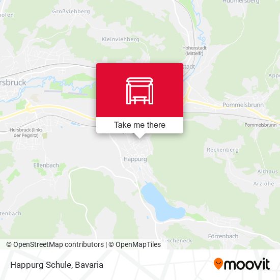 Happurg Schule map