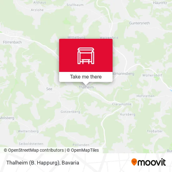 Карта Thalheim (B. Happurg)