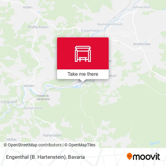 Карта Engenthal (B. Hartenstein)