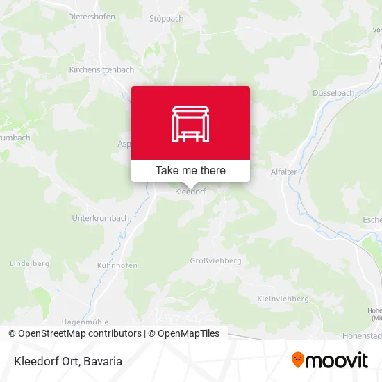 Карта Kleedorf Ort
