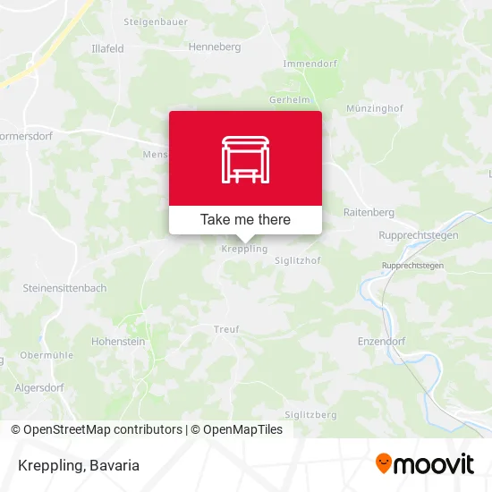 Карта Kreppling